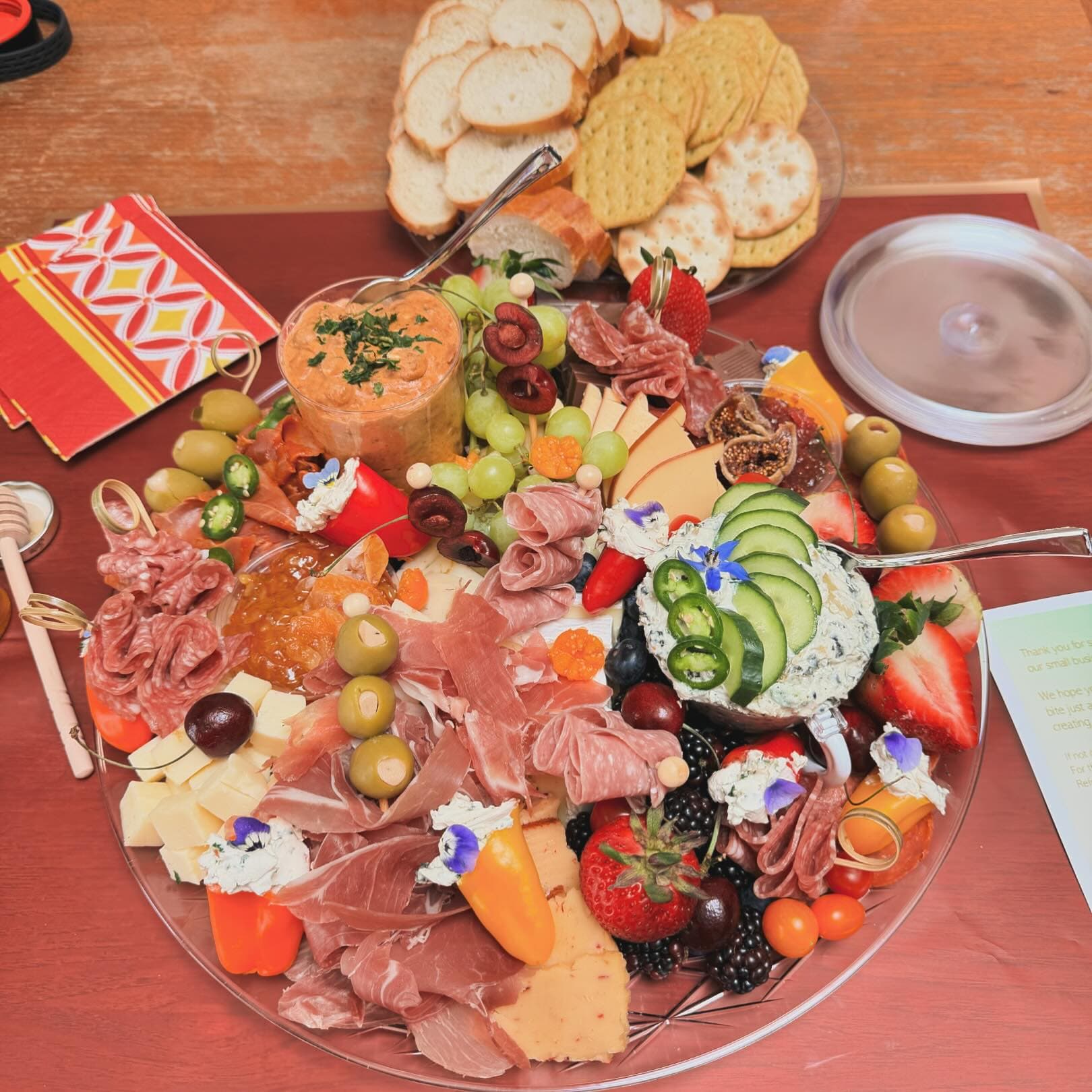 Heart-Shaped Party Platter